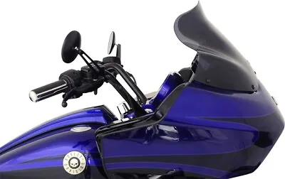 Klock Werks Flare Windshield 12  Dark Smoke Harley Davidson Road Glide • $209.95