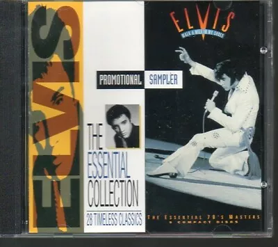 Sealed CD Canadian SAMPLER ELVIS PRESLEY ESSENTIAL COLLECTION / 70'S MASTERS NEW • $5.99