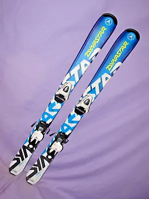 Dynastar Team Speed Kid's All Mtn Skis 110cm With Salomon T5 Youth Ski Bindings~ • $98