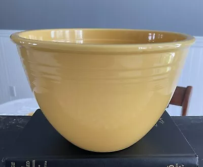 Vintage Fiestaware Yellow # 5 Mixing Bowl • $44