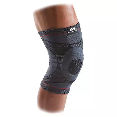 Sport Knee Compression Knit Sleeve W/ Gel Buttress Gray Small/Medium • $18.97