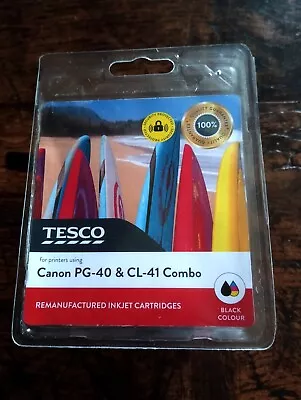 Tesco Compatible Canon PG-40 & CL41 Combo Ink Cartridges. • £12.99