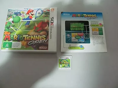 Mario Tennis Open For Nintendo 3DS Tested And In  VGWO  • $24.95
