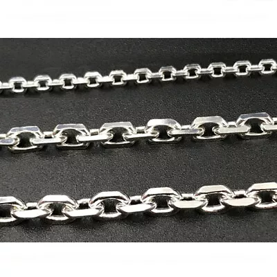 3/6/9mm Mens Chain Silver Stainless Steel Cable Link Necklace 18/20/22/24 Inches • $7.99