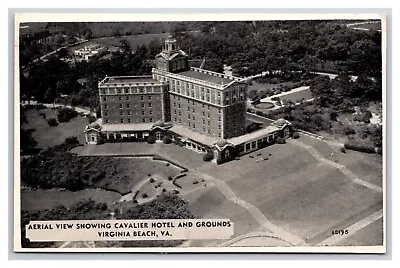 Cavalier Hotel Aerial View Virginia Beach VA Silvercraft Postcard Z10 • $3.95