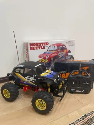 Tamiya Monster Beetle Full Bearing With UGT Tune Motor RC Completed Product Unus • $389.52