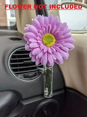 Vent Mounted Flower Vase Holder Car Camper Van Fits VW Beetle Mini Fiat BMW Ford • $9.91