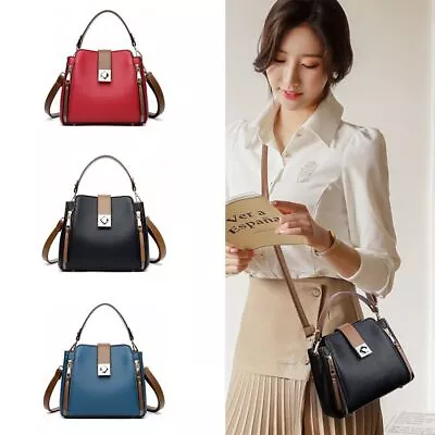 Large Capacity Small Handbag PU Leather Messenger Bag Shoulder Bag  For Women • $33.35