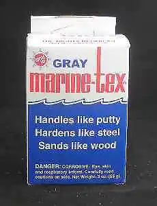 Marine-Tex RM301K Epoxy Putty Repair Kit Grey 2 Oz. With 4 Mixing Sticks • $25.62