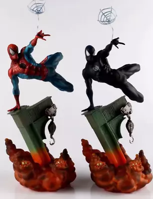 Spider-Man Venom Symbiote Scene Statue Model Toys In Stock New • $64.99