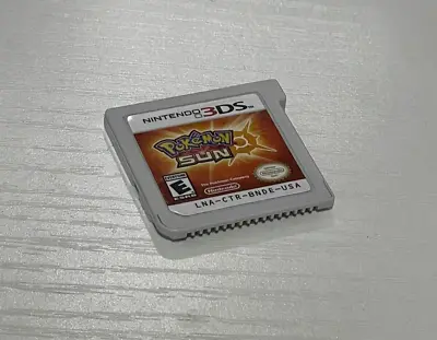 $5.50 • Buy *Authentic & Tested* Pokemon Sun (Nintendo 3DS) Cartridge Only