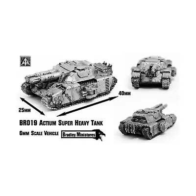 £27.48 • Buy Alternative Armies Sci-Fi Mini 6mm Actium Superheavy Tank Pack New