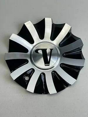 Velocity VW21 Black And Machined Wheel Center Cap CSVW21-1A • $54.99