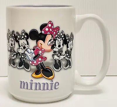 Minnie Mouse Disney Parks Disneyland Resort 3D Coffee Mug/Cup Purple Inside. • $12.95