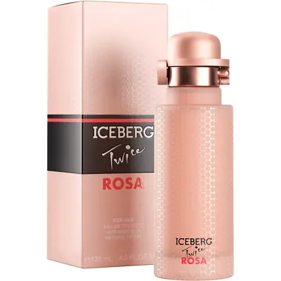 £18.45 • Buy Iceberg Twice Rosa 125ml Edt Spray For Her - New Boxed & Sealed - Free P&p - Uk