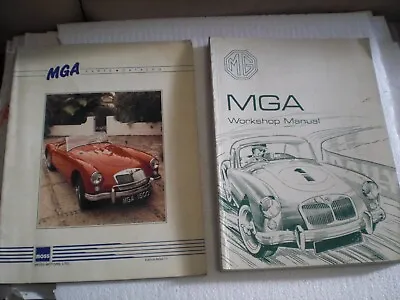 Mga Workshop Manual Covers 1956-1962 1500  1600  1622 Mk2 + Moss Motors Catalo • $19.95