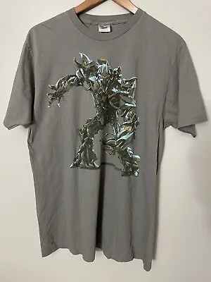 Vintage Y2K Transformers Movie Shirt Megatron Decepticon Optimus Prime Size XL • $29.99