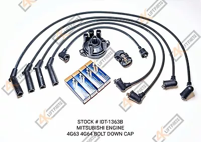 4g63 4g64 Ignition Tune Up Kit For Mitsubishi And Cat Forklift Bolt Down Cap • $42