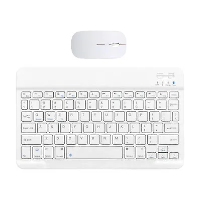 Backlit Wireless Bluetooth Keyboard&Mouse For IOS Android PC IPad 10  Tablet • $20.99