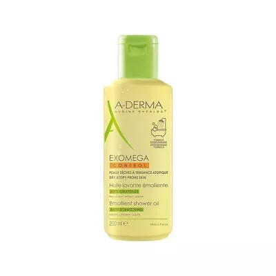 A-Derma Exomega Control Emollient Shower Oil 200ml • £10.75