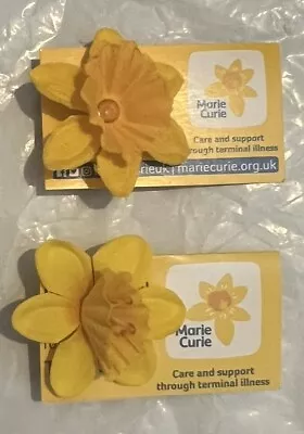 Marie Curie Daffodil Appeal Charity Pin Badge. X10 • £7