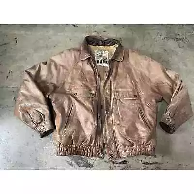 Outback NZ Cooper Vintage Leather Jacket • $35