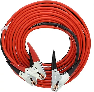 #2 Gauge 600Amp Commercial Grade Parrot Clamps Booster 20' Jumper Cables Colored • $49.99