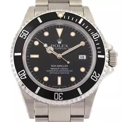 Authentic ROLEX Sea-Dweller 16600 SS Automatic #E  #270-003-794-0215 • $8143.75