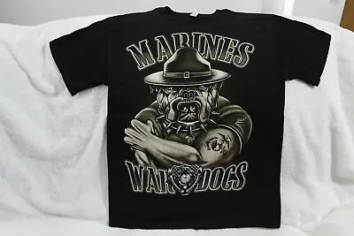 Marines Bulldog War Dogs Semper Fi Never Retreat Never Surrender T-shirt • $11.27