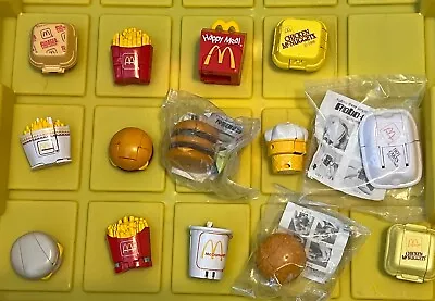 Lot Of 14 McDonald's Happy Meal Toys Changeables McDino Transformers '87 To '90 • $11.26