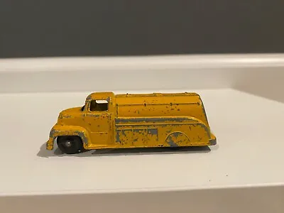 Vintage Tootsietoy Die Cast Yellow Streamlined Gas & Oil Tanker Truck 3” • $9.99