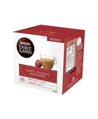 Nescafé Dolce Gusto Korean Cafe GINSENG 16 Coffee Pods 1 Box SHIPS FREE • $18.99