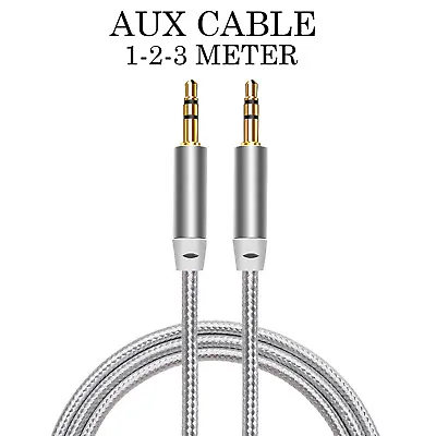 3.5mm Jack Plug Aux Cable Audio Lead For To Headphone MP3 IPod PC Car 1M-3M  • £2.60