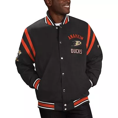 G-III Anaheim Ducks NHL Tailback Varsity Jacket • $83.90