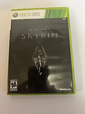 The Elder Scrolls V 5 Skyrim Bethesda Microsoft Xbox 360 Used • $4.99
