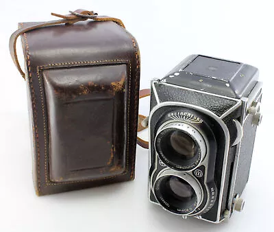 Rare Montanus Montiflex 120 Film TLR W/ Steinheil Cassar 80mm F2.8 Lens • £199.99