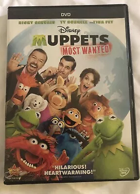 Muppets Most Wanted (DVD 2014) • $1.79