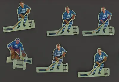 1960's Vintage Coleco Table Hockey Metal Player Toronto Maple Leafs Set (6)*8292 • $36.31