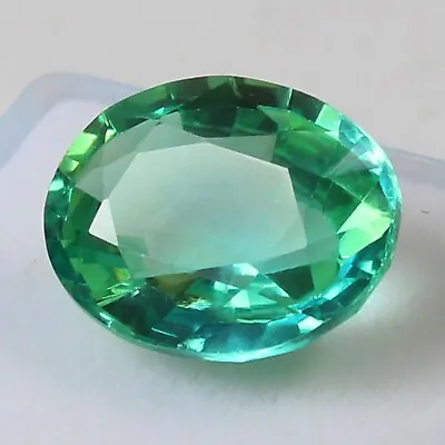 Natural 11.50 Ct Certified MUZO Colombian Green Emerald Unheated Loose Gemstones • $33.99