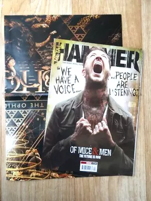 Metal Hammer Magazine April 2015 (No. 268) Of Mice & Men VGC & POSTER But NO CD • £4.95