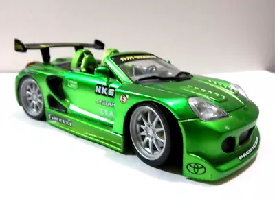 Muscle Machines 1/24 Green 2003 Toyota MR2 Muscle Tuners • $28.50