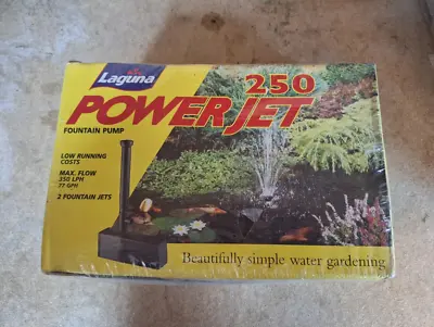 Laguna Power Jet 250 Fountain Pump Kit For Aquarium And Pond Water Garden PT-400 • £19.99