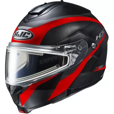 HJC Semi-Flat Black/Red C91 Taly MC-1SF Modular Snow Helmet(Adult 4X-L)0107-718 • $304.99