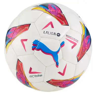 Puma 2023-24 Orbita La Liga Mini Ball - White/Multi • $15.29