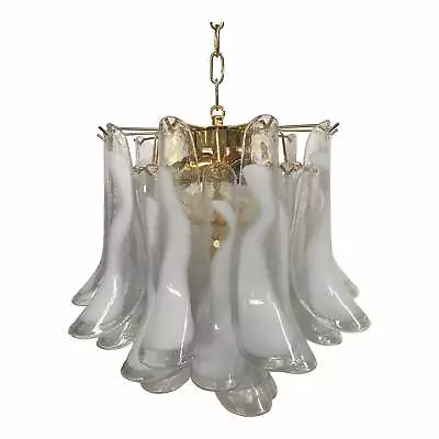 Chandelier Murano Glass Sputnik Like Style Mazzega Venini Barovier Lelli • $2400