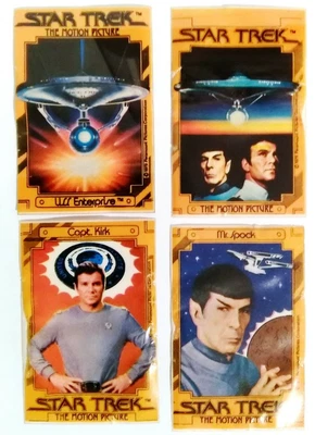 $15 • Buy 1979 Star Trek-The Motion Picture Promo Sticker Set Of Four