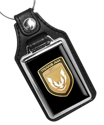 Compatible W 1989 20th Anniversary Trans Am Firebird Faux Leather Key Ring • $16.95