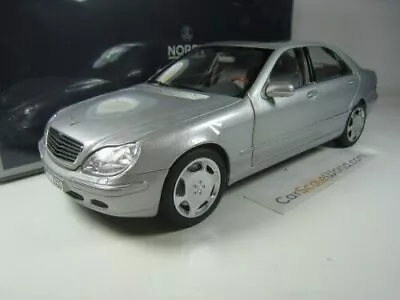 Mercedes Benz S600 1998 - S Class W220 1/18 Norev (silver Metallic) • £96.18