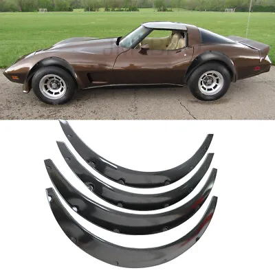 For Chevrolet Corvette C3 C4 C5 Fender Flares Wheel Arch Extra Wide Body Carbon • $99.59