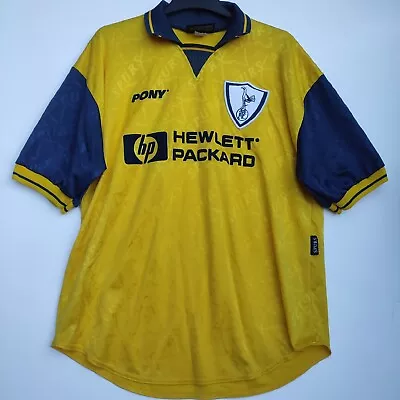 £39.99 • Buy Tottenham Hotspur 1995 - 1997 Pony Third Football Shirt | Men's Large